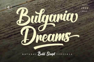 Bulgaria Dreams Font
