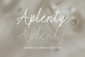 Aplenty Font