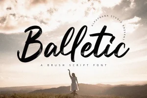 Balletic Font