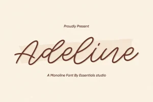 Adeline Font Free Download