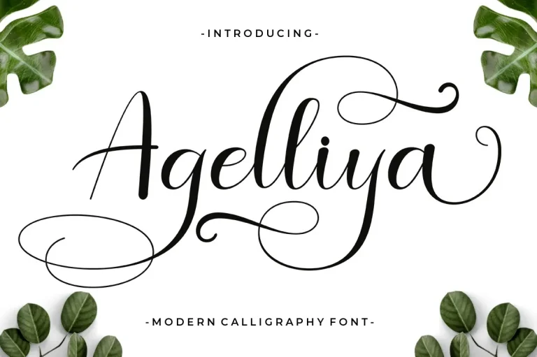 Agelliya Font Free Download