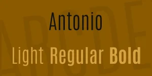 Antonio Font Free Download