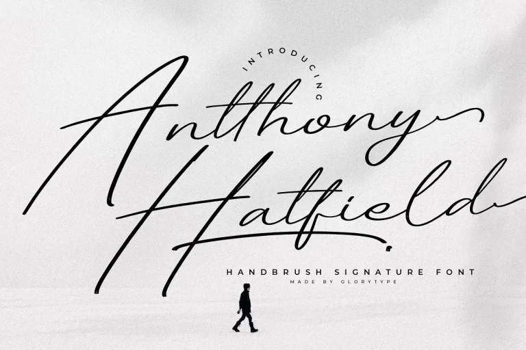Antthony Hatfield Font Free Download