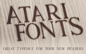 Atari Font Free Download