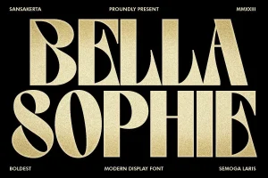 Bella Sophie Font Free Download