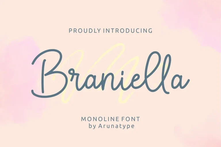 Braniella Font Free Download
