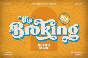 Broking Font Free Download