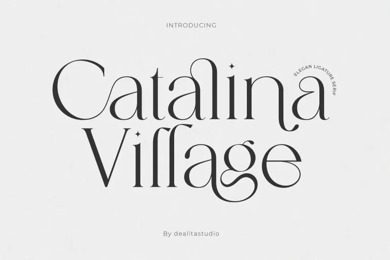 Catalina Vintage Font Free Download