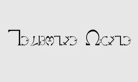 Enochian Font Free Download