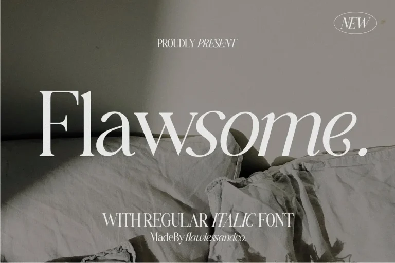 Flawsome Font Free Download