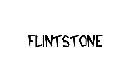Flintstone Font Free Download
