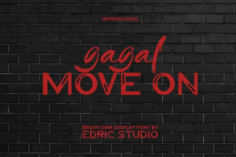 Gagal Move On Font Free Download