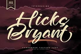 Hicks Bryant Font Free Download