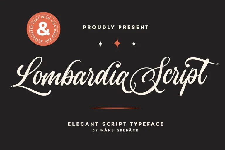 Lombardia Script Font Free Download
