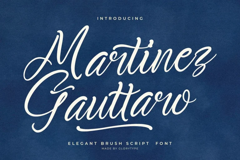 Martinez Gauttaro Font Free Download