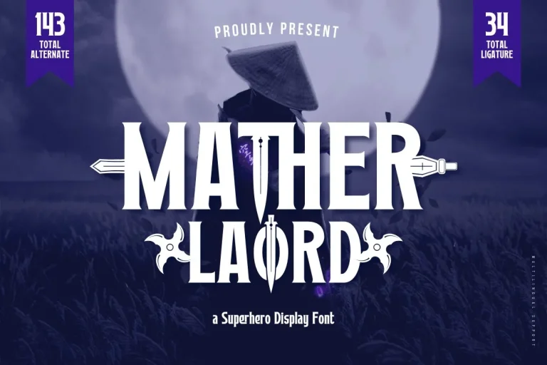 Mather Laord Font Free Download