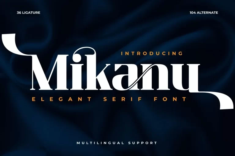 Mikanu Font Free Download