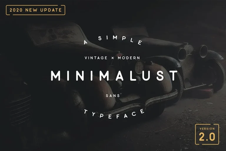 Minimalust Font Free Download