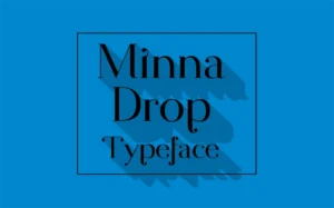 Minna Drop Font Free Download