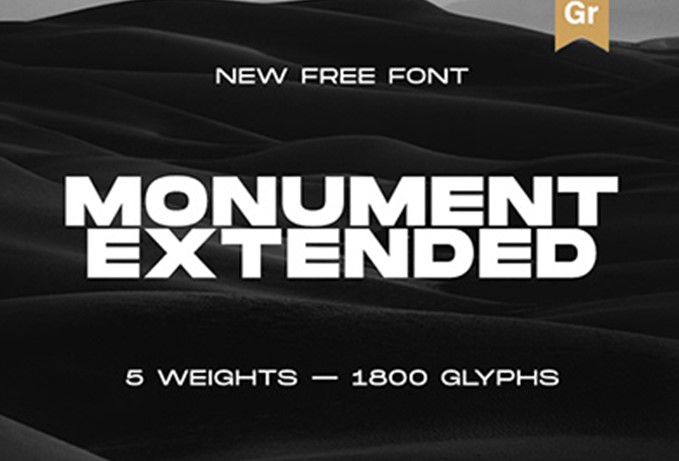 Monument Extended Font Free Download