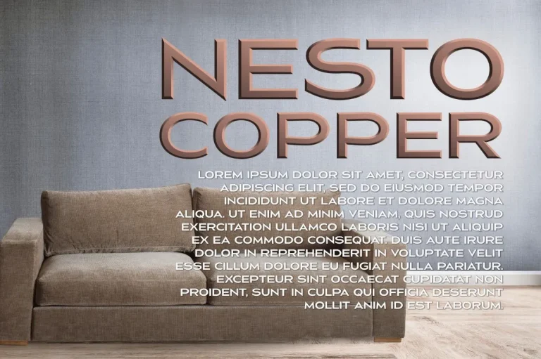 Nesto Copper Font Free Download