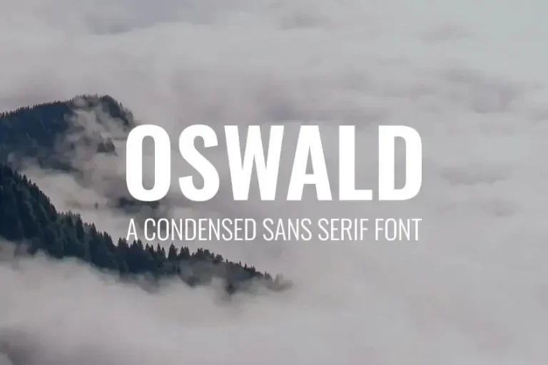 Oswald Font Free Download