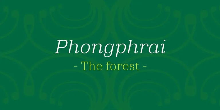 Phongphrai Font Free Download