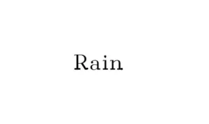 Rain Font Free Download