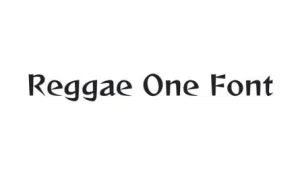 Reggae One Font Free Download