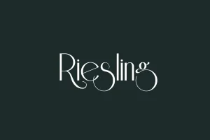 Riesling Font Free Download