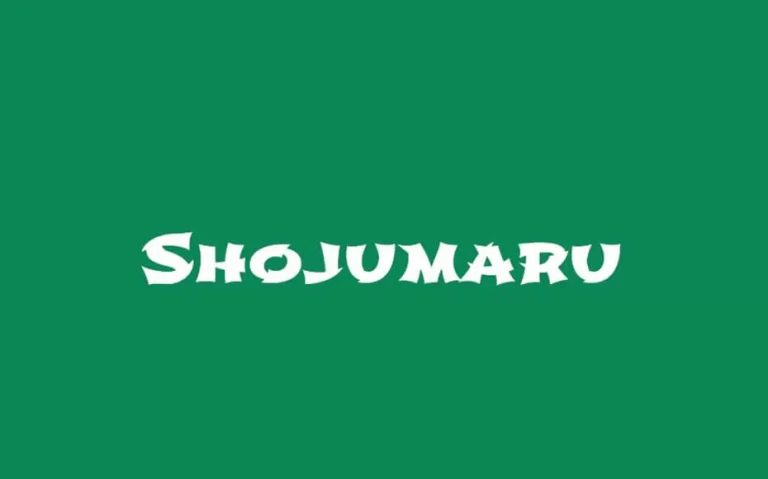 Shojumaru Font Free Download