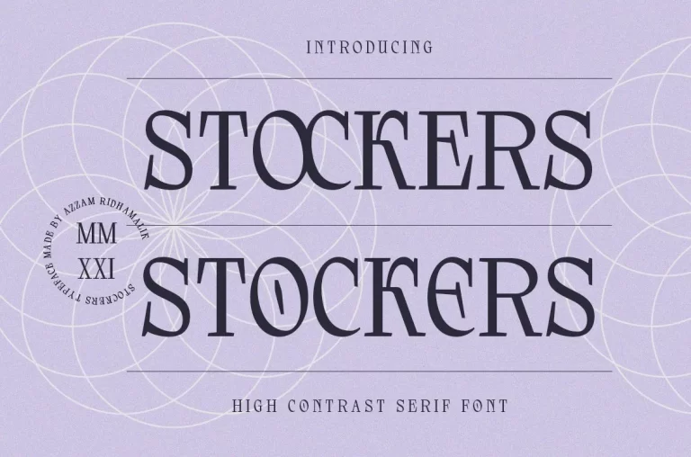 Stockers Font Free Download