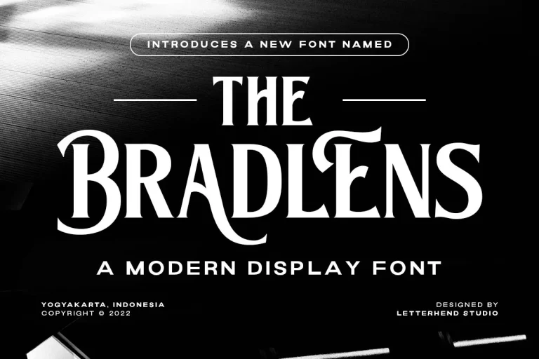 The Bradlens Font Free Download