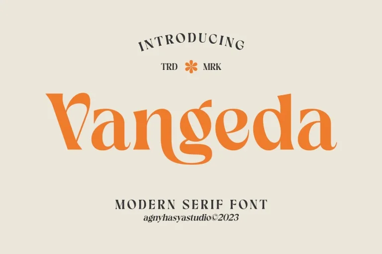 Vangeda Font Free Download