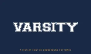 Varsity Font Free Download