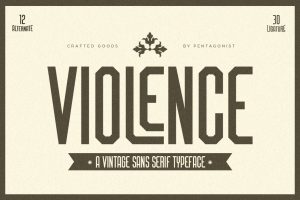 Violence Font Free Download