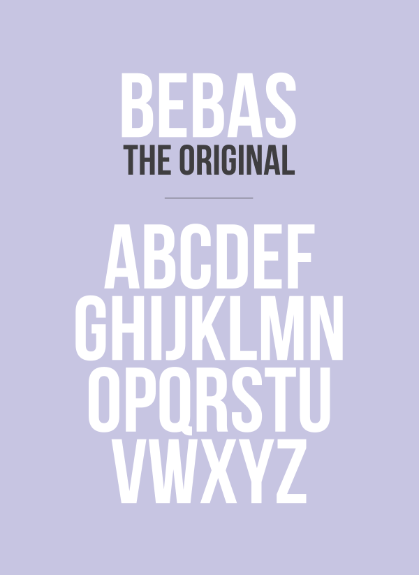 Bebas Neue Font Free Download