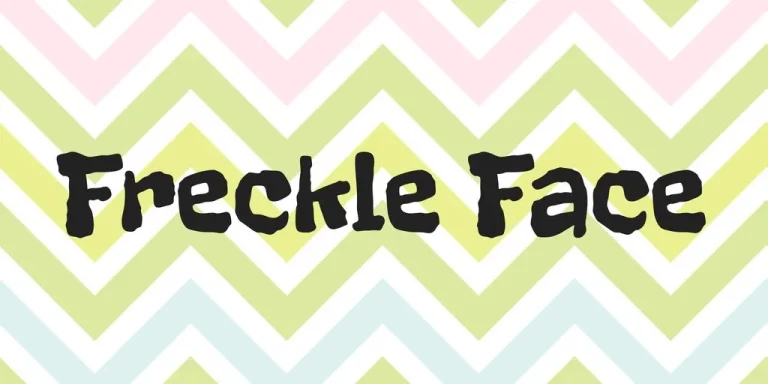 Freckle Face Font Free Download