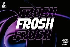 Frosh Font Free Download