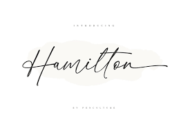 Hamilton Font Free Download