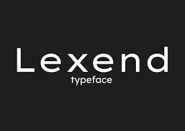 Lexend Font Free Download