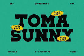 Toma Sunny Font Free Download