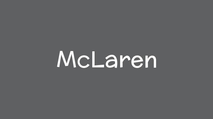 McLaren Font Free Download