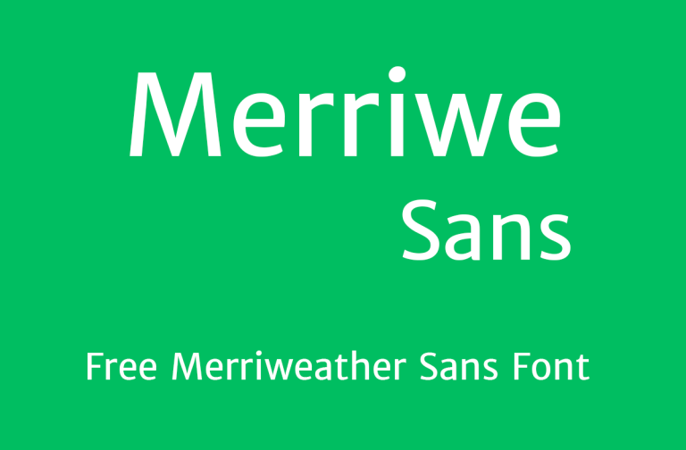 Merriweather Font Free Download