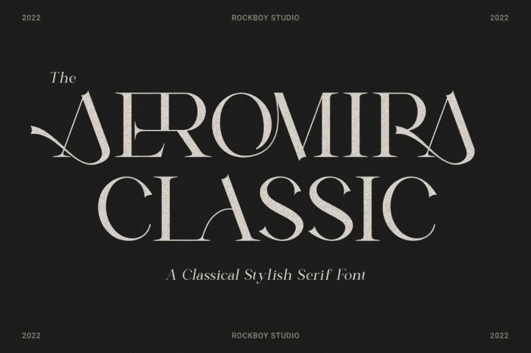 Aeromira Classic Font Free Download