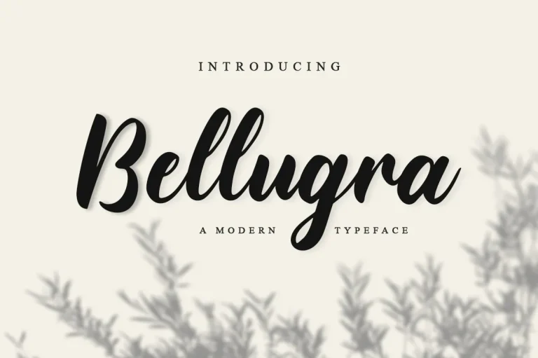 Bellugra Font Free Download