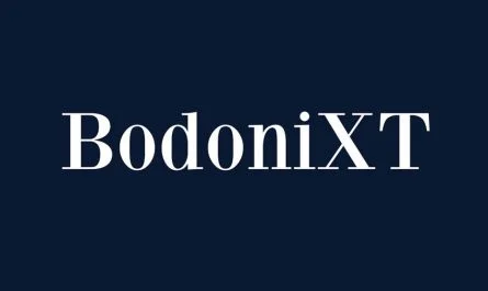 Bodonixt Font Free Download