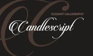Candlescript Font Free Download