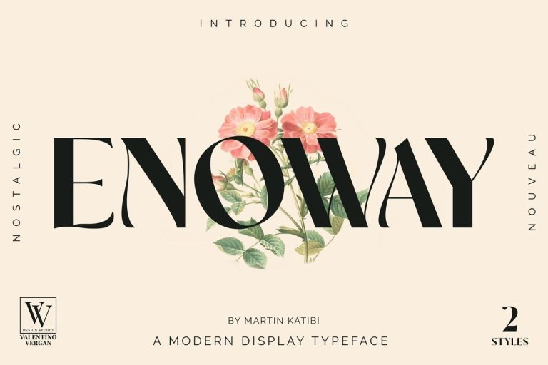 Enoway Font Free Download