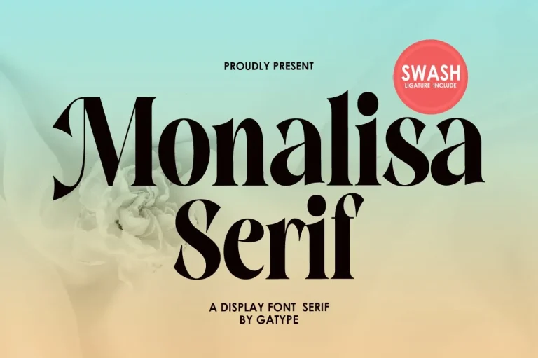 Monalisa Serif Font Free Download